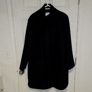 Old Navy Black Overcoat